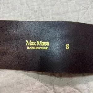 MaxMara | Accessories | Max Mara Waist Belt Brown Leather  display picture 2